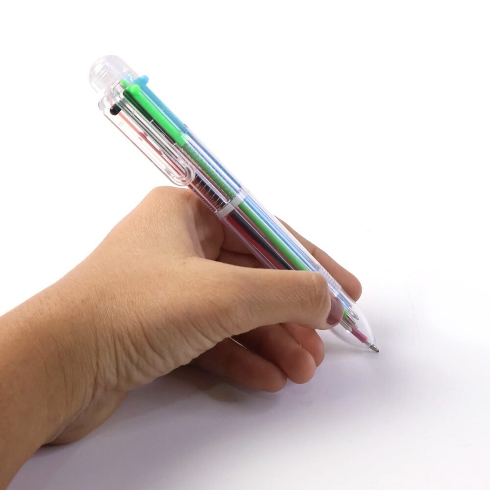 06_pen_0252e964-e15b-4a0b-8f52-c944b2f8266b.jpg Multicolor Ball Pen – 6-in-1 Smooth & Vibrant Writing Tool