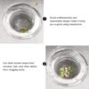 Kitchen Sink Drain Strainer – Small 7cm Stainless Steel Stopper