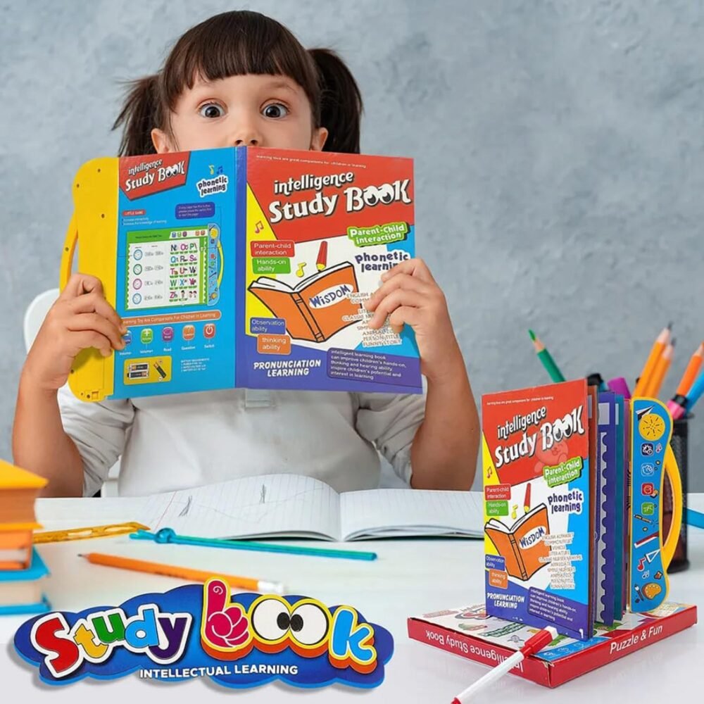 Interactive Learning Book for Kids – Sound & Phonics Fun