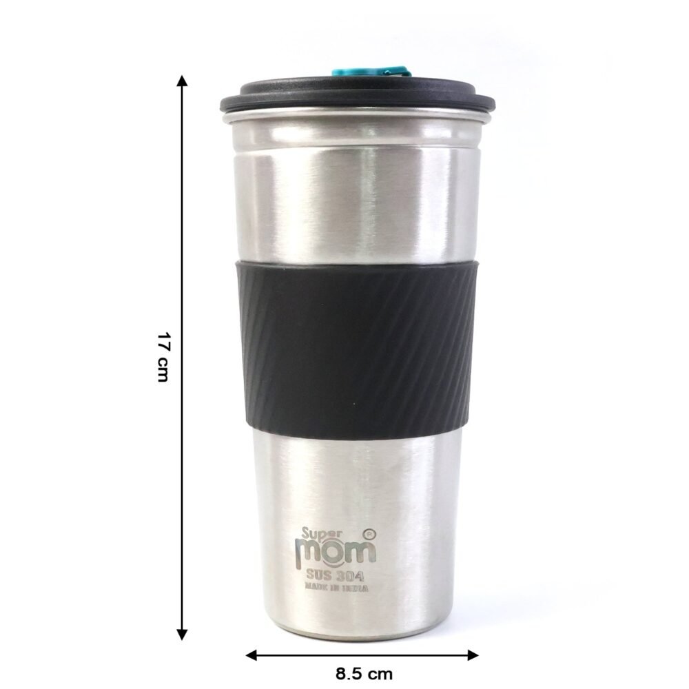 Stainless Steel Travel Tumbler – Leak-Resistant, 500ml Capacity