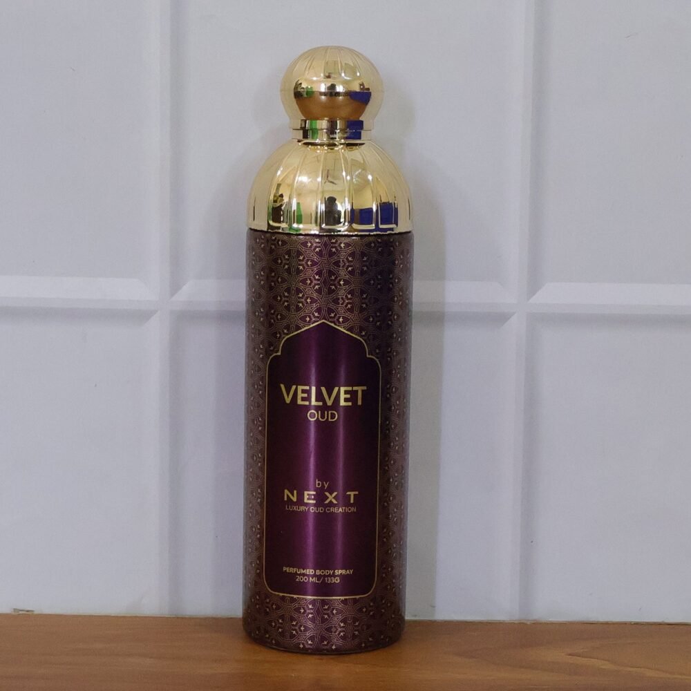 Next Velvet Oud Body Spray – Long Lasting Oud Fragrance for Men & Women