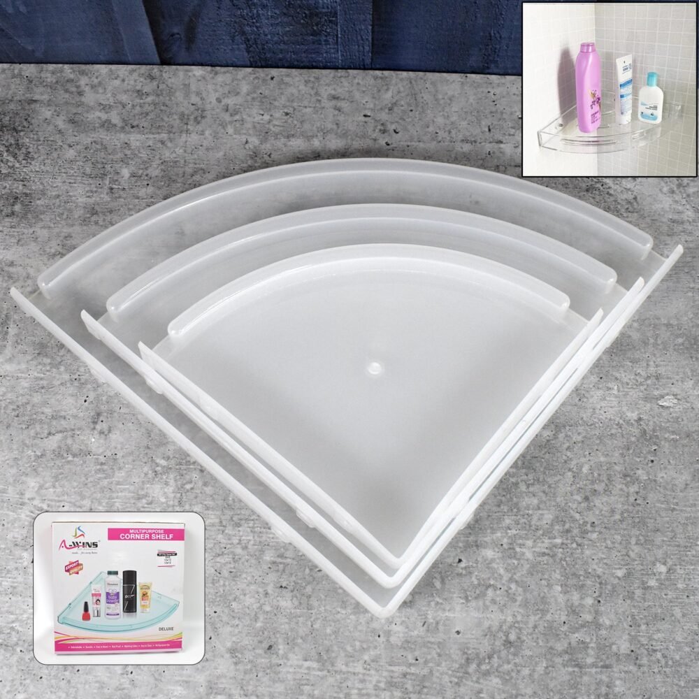 07_041a2d5f-8f79-4c05-8b67-2df7e96afb51.jpg Plastic Corner Shelf Set ñ 3 Pcs Wall Mounted | Bathora