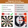 Magnetic Dart Board – Double-Sided Foldable Game Set