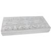 Decorative Multipurpose Silver Cash Box – Stylish 20x9cm Gift Case