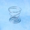 Stainless Steel Egg Cup Holder – Durable Spiral Spring Design