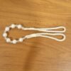 Pearl Beaded Curtain Tieback – Elegant No-Drill Decorative Holder