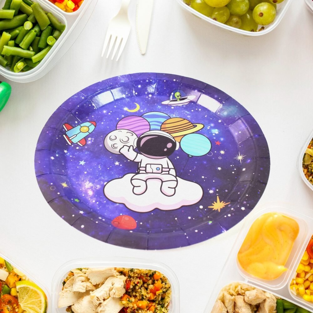 Disposable Paper Plates ñ Festive Birthday Set | JubileeJoy