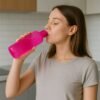 Transparent Fridge Water Bottles – Set of 3 BPA-Free Plastic