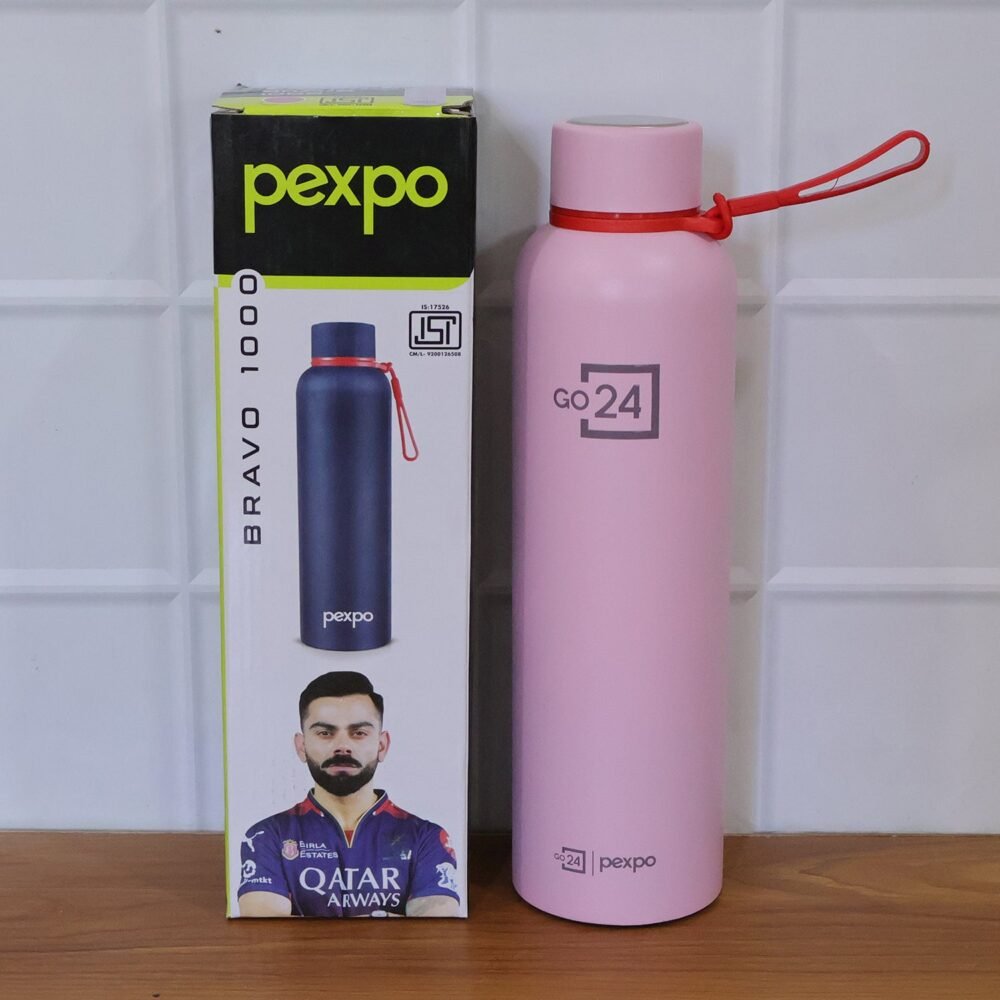 Vacuum Insulated Water Bottle – Keeps Drinks Hot & Cold for Hours