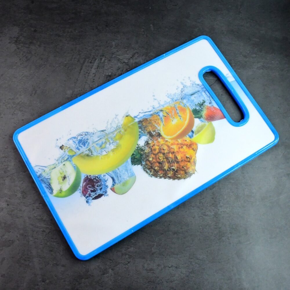 Fruit Print Cutting Board – Large 36x22 cm Kitchen Chopping Board