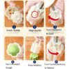 Mooncake Press Mold – 4 Floral Stamps for Perfect Baking
