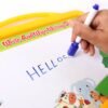 07_drawing-board.jpg Kids Writing Board Set – Double-Sided Whiteboard & Blackboard
