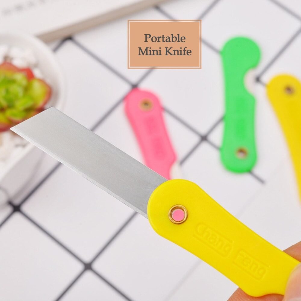 Mini Paper Cutter Knife ñ Multicolour 12-Pack | CutNova