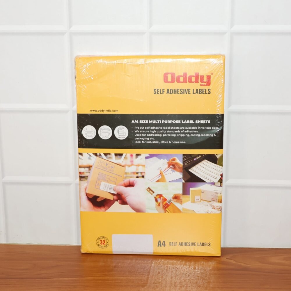 Self-Adhesive Labels A4 Sheets – 2400 Permanent Printer Stickers