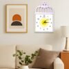Square Wall Clock – Decorative Battery Operated Timepiece