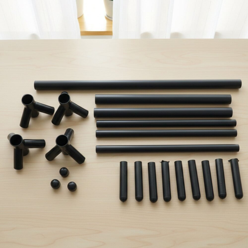 Metal Coat Rack Stand – Heavy-Duty Multi-Hook Organizer