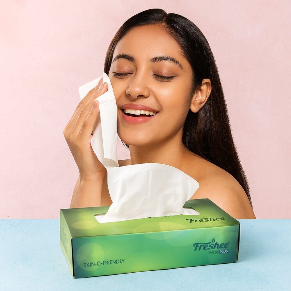 Skin-Friendly Facial Tissues – Premium Softness & Hypoallergenic Pack