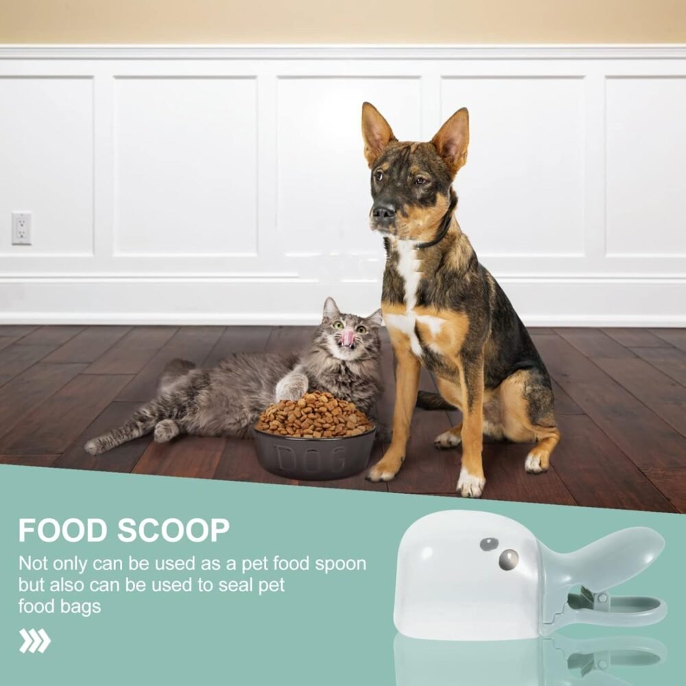 07_food-scoop.jpg Pet Food Scoop with Bag Clip – Measure Portions & Seal Freshness