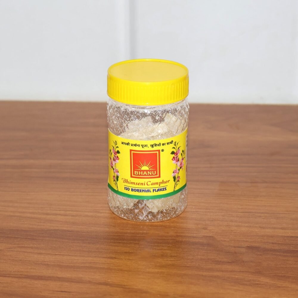 07_kapoor.jpg Bhimseni Camphor Flakes – Pure ISO Borneol for Pooja & Air Purification