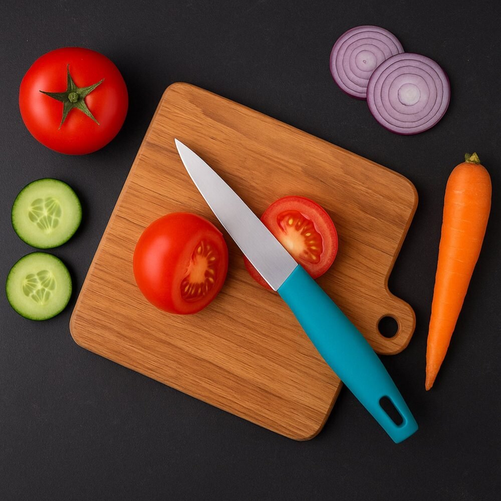 07_knife.jpg Kitchen Utility Knife – Sharp Stainless Steel Blade & Ergonomic Handle