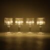 LED Crystal-Effect Table Lamps – Set of 4 Elegant Mini Lights