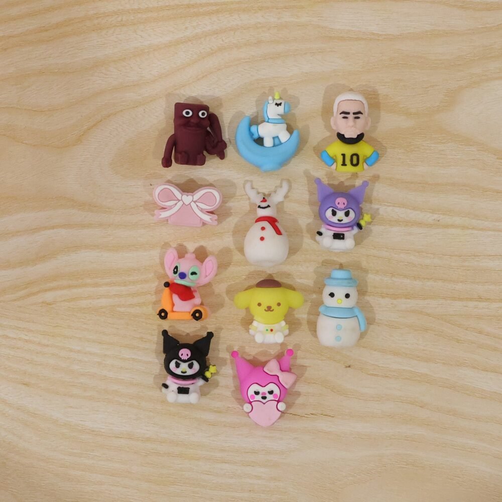 07_penciltopper.jpg Cute Cartoon Pencil Topper Cap – Fun & Protective Stationery Accessory