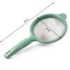 Large Kitchen Strainer – Fine Stainless-Steel Mesh with Easy-Grip