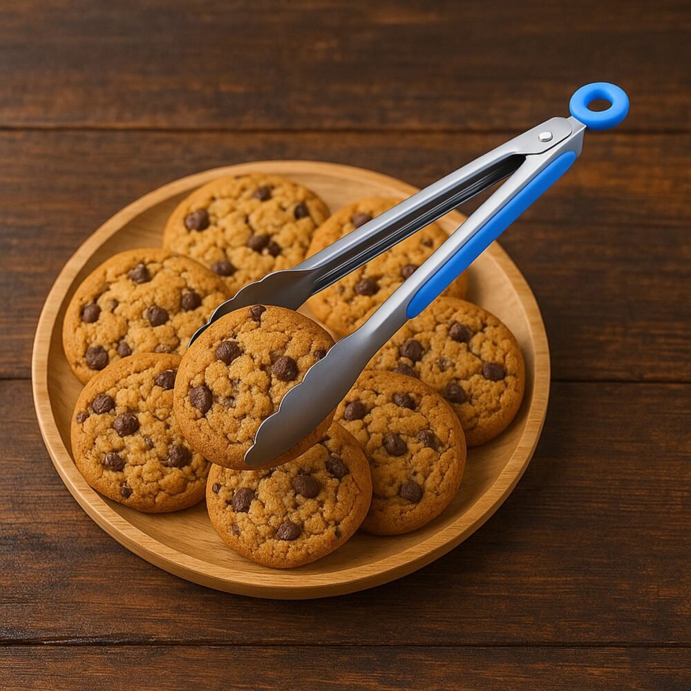 Stainless Steel Chef Serving Tong – Heat Resistant & Durable