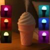 Ice Cream Cone Humidifier – Portable Cool Mist Air Freshener
