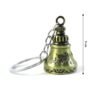 Temple Bell Keychain – Durable Metal Spiritual Charm