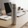 Stainless Steel Vacuum Flask – 1000ML with Carry Bag & Spoon