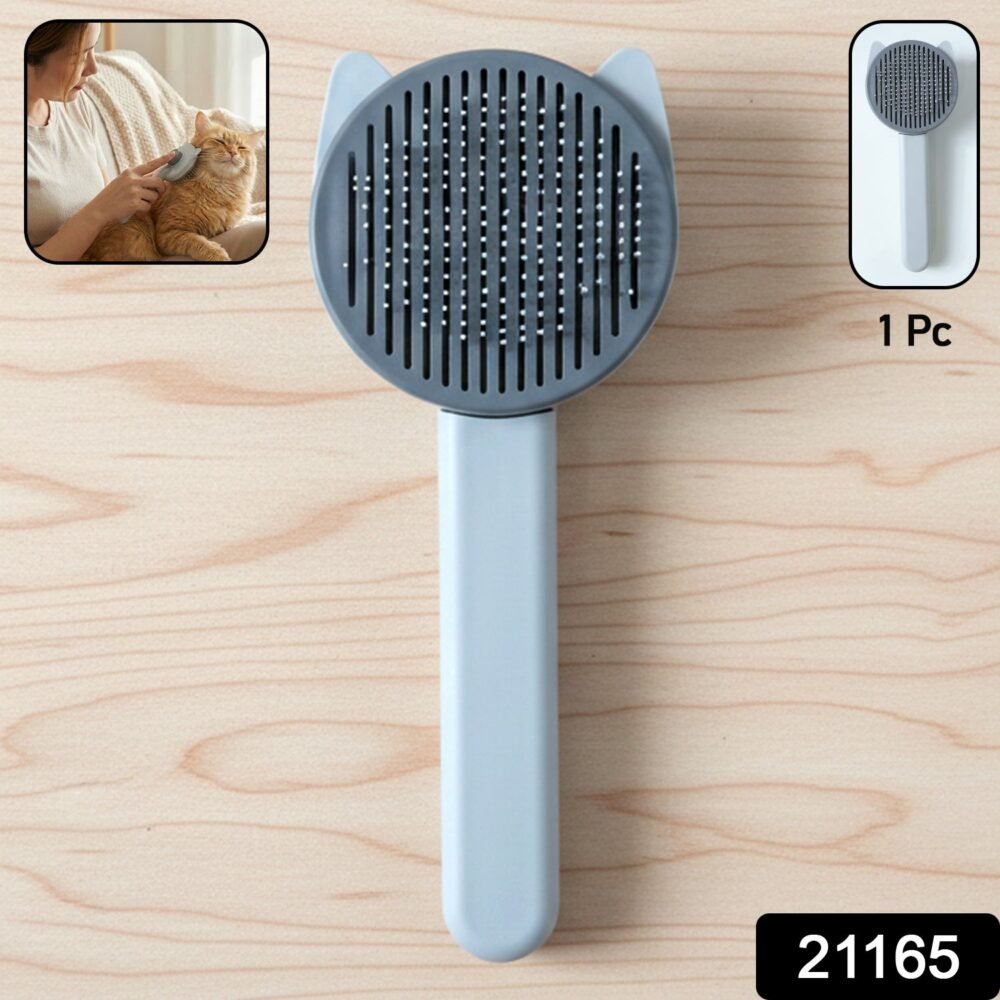 Pet Hair Removal Needle Comb – Gentle Deshedding for Dogs & Cats