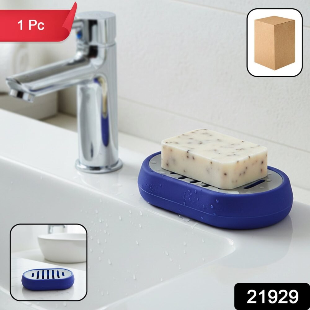 Plastic Soap Holder Tray – Keeps soap dry and organized