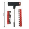 T Handle Screwdriver Set – 20-in-1 Interchangeable Heads Kit