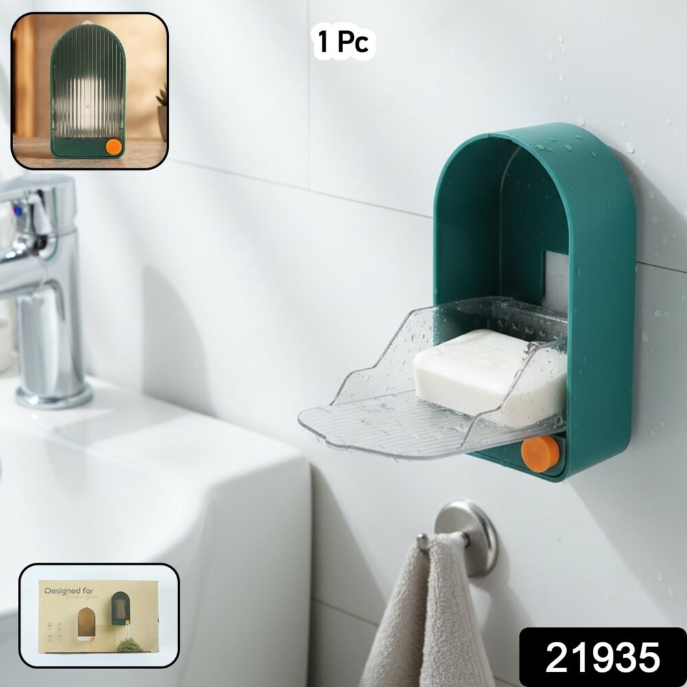 Wall Mounted Soap Holder – Space-Saving & Draining Design