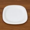 Square Plastic Dinner Plate – 20 cm Durable & Easy Clean
