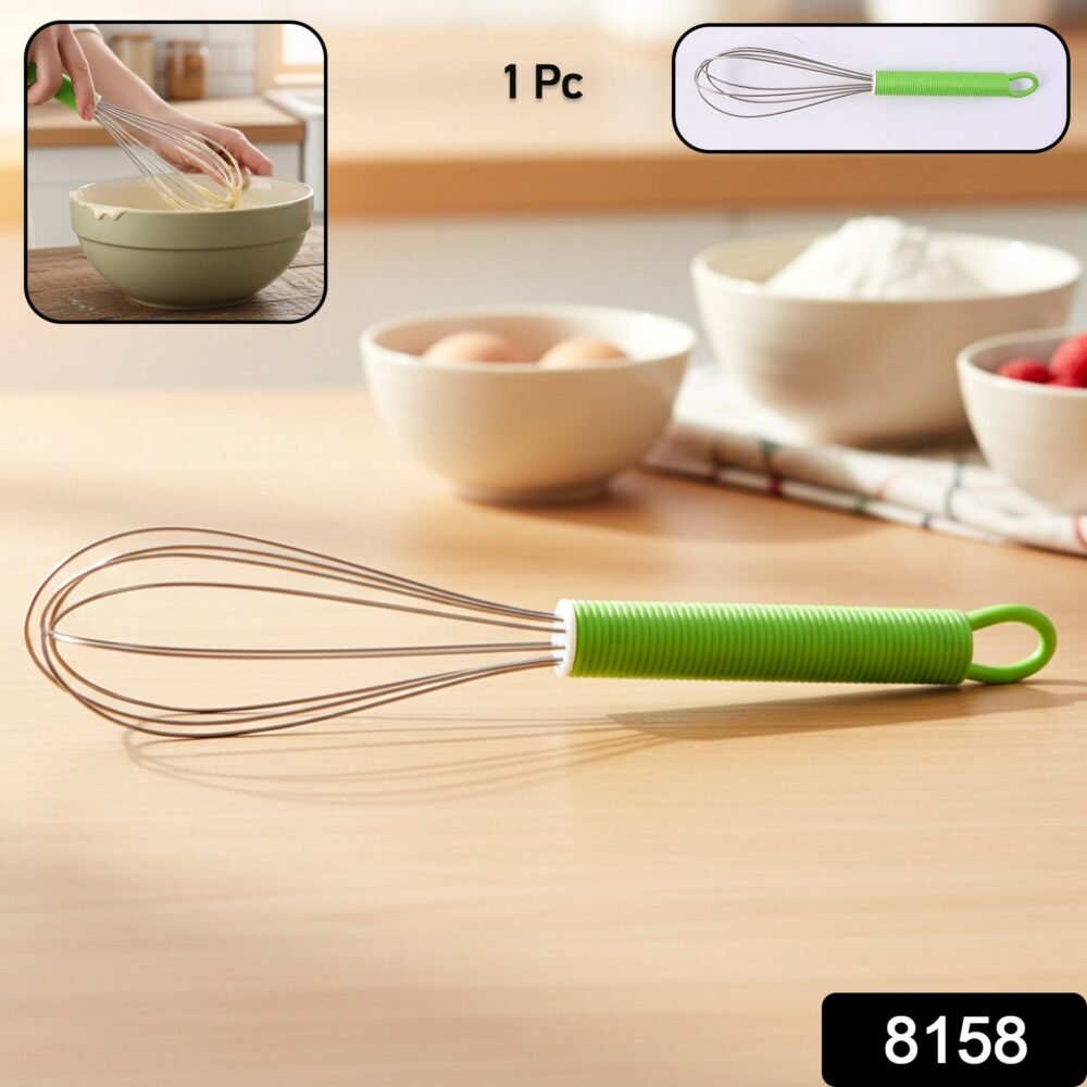 Kitchen Whisk – Multipurpose Handheld 16 cm for Smooth Mixing