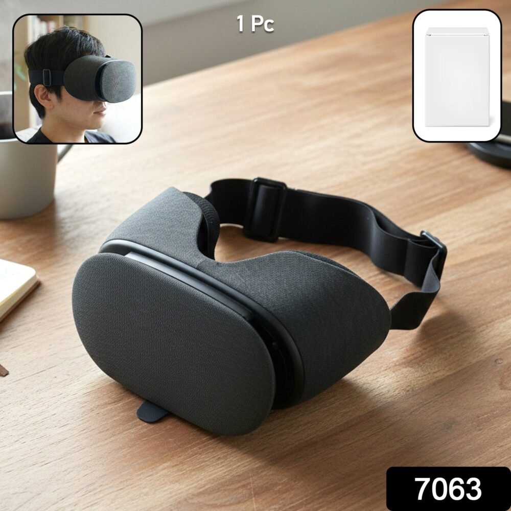 VR Headset Comfort Eye Mask Cover – Soft, Breathable Cushion Pad