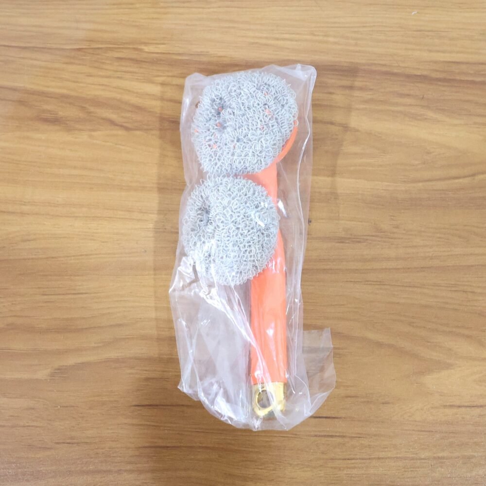 Heavy Duty Cleaning Scrubber Set – Long Handle for Tough Stains