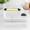 Dish Soap Dispenser & Sponge Holder – Compact & Durable | VelvetBubbles