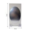 Rotating Bathroom Mirror Cabinet – Space Saving Wall Storage