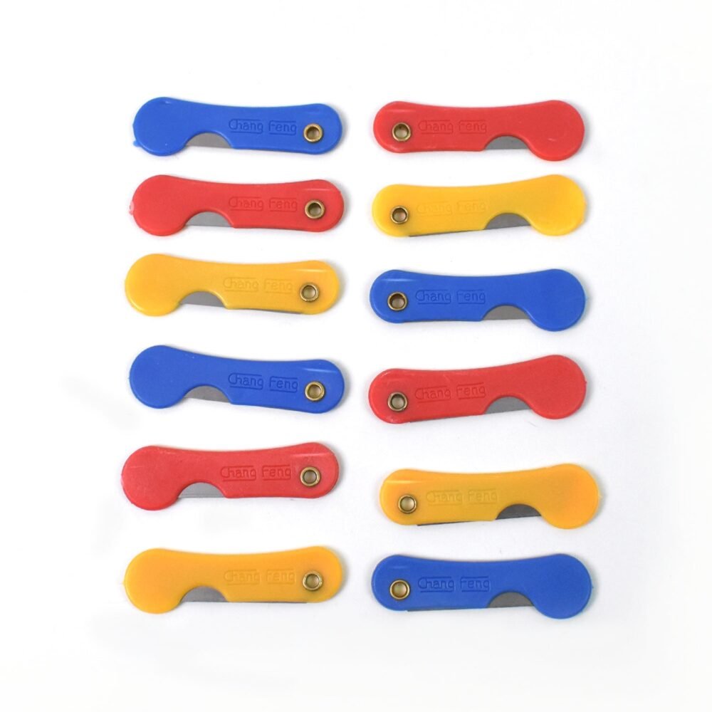 Mini Paper Cutter Knife ñ Multicolour 12-Pack | CutNova