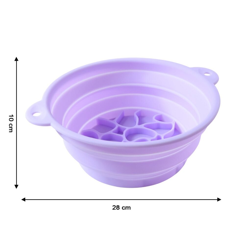 Folding Silicone Facial Ice Bath Bowl – Collapsible & Space-Saving