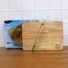 Wooden Cutting Board with Ergonomic Knife – Durable & Compact Set