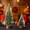 Mini Artificial Christmas Tree with Snow Effect – Compact Festive Decor