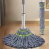 Self Wringing Mop – Stainless Steel Handle for Easy Floor Cleaning