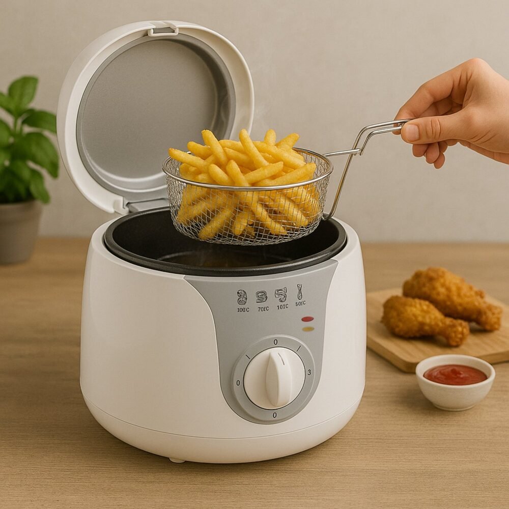 08_dryer.jpg Electric Deep Fryer – 1200W Adjustable Temp for Crispy Snacks