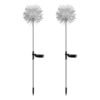 Solar Powered Dandelion Garden Lights – 2 Pc Multicolor LEDs