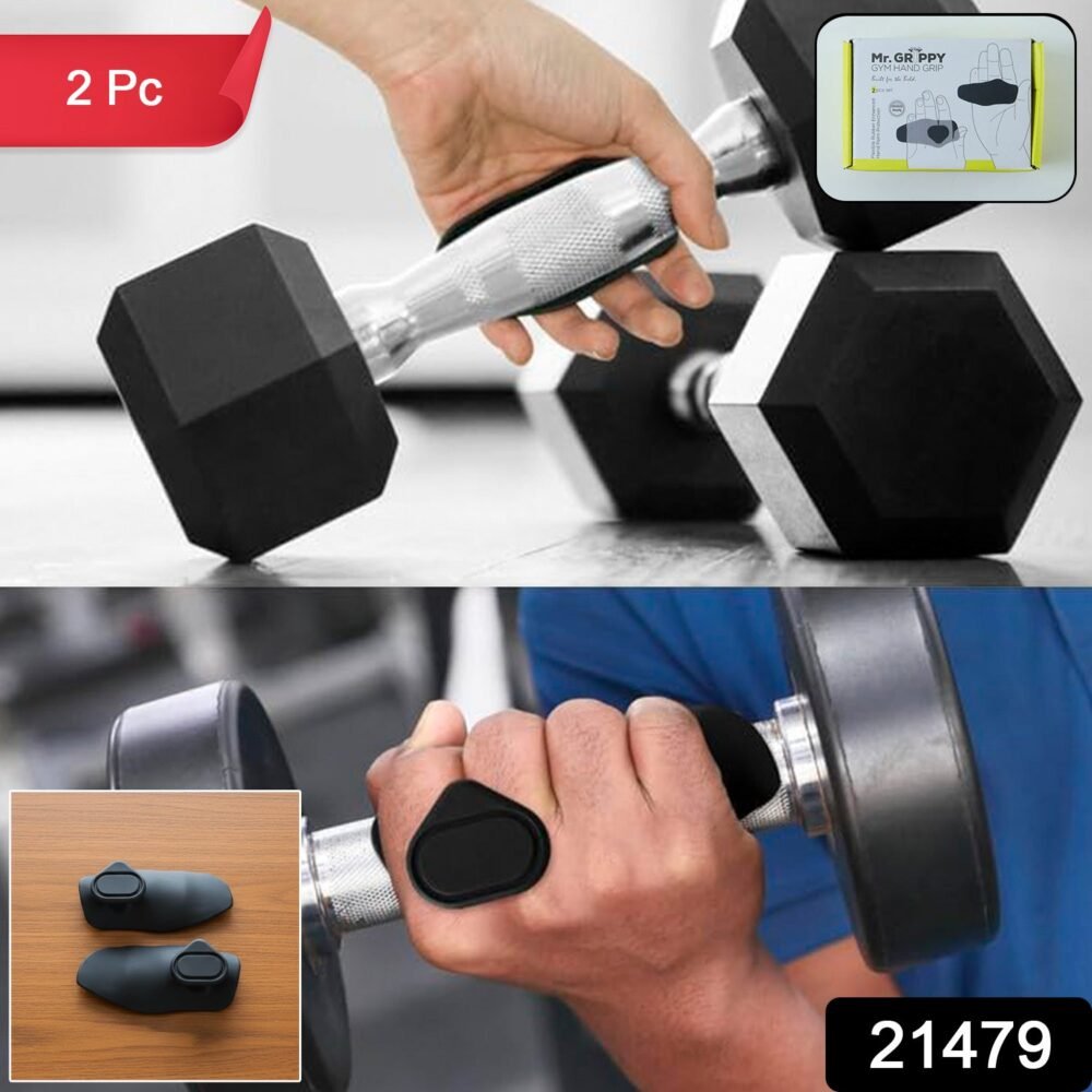 Gym Hand Grip Support Pads – Enhance Weightlifting & Control