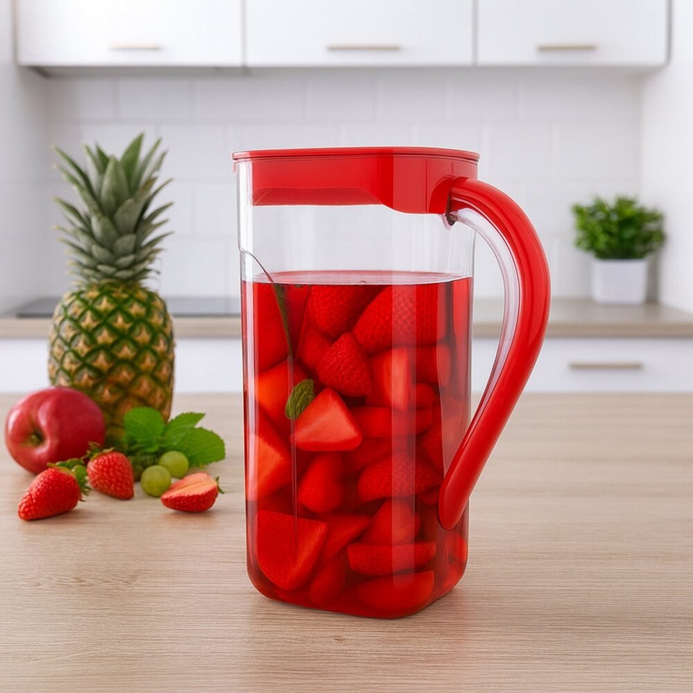 Plastic Juice Jug 1500ml – Durable, Leakproof & Ergonomic